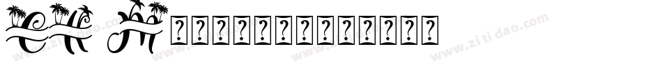 CK Monogram字体转换